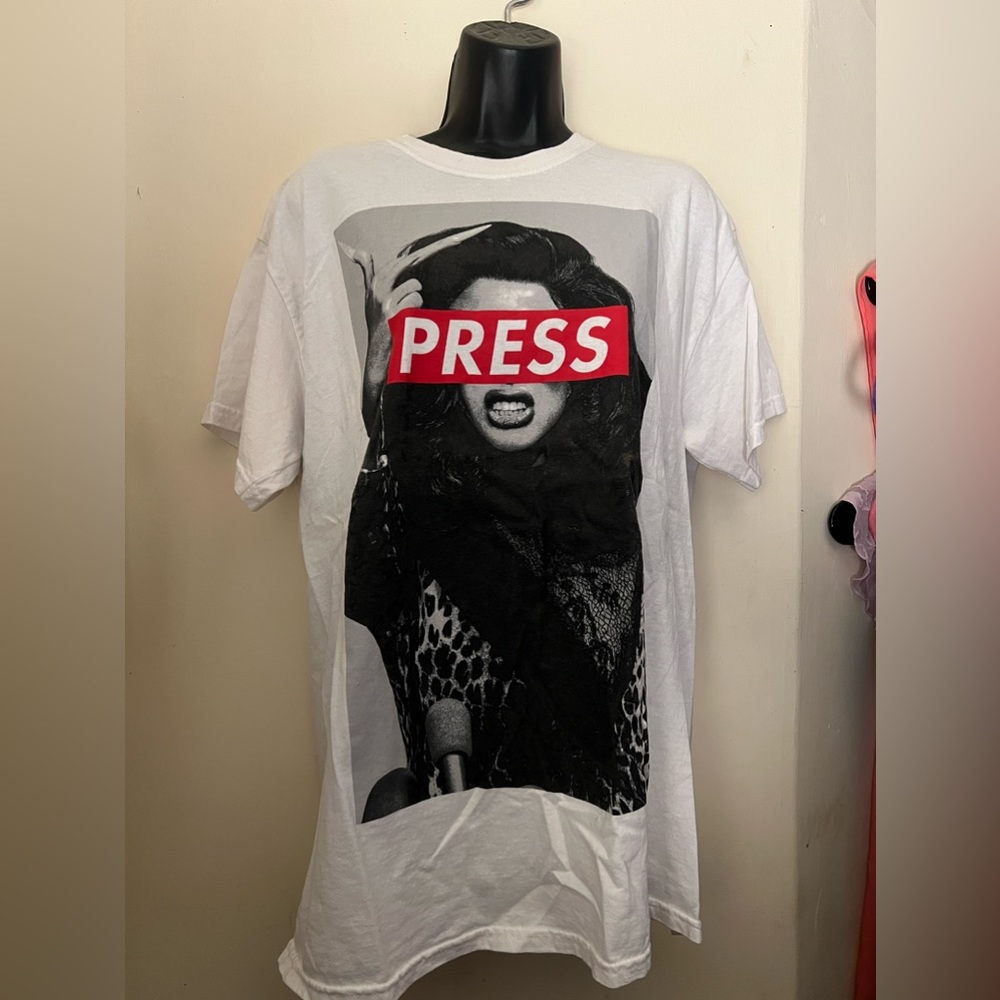 Cardi B “PRESS” single shirt
